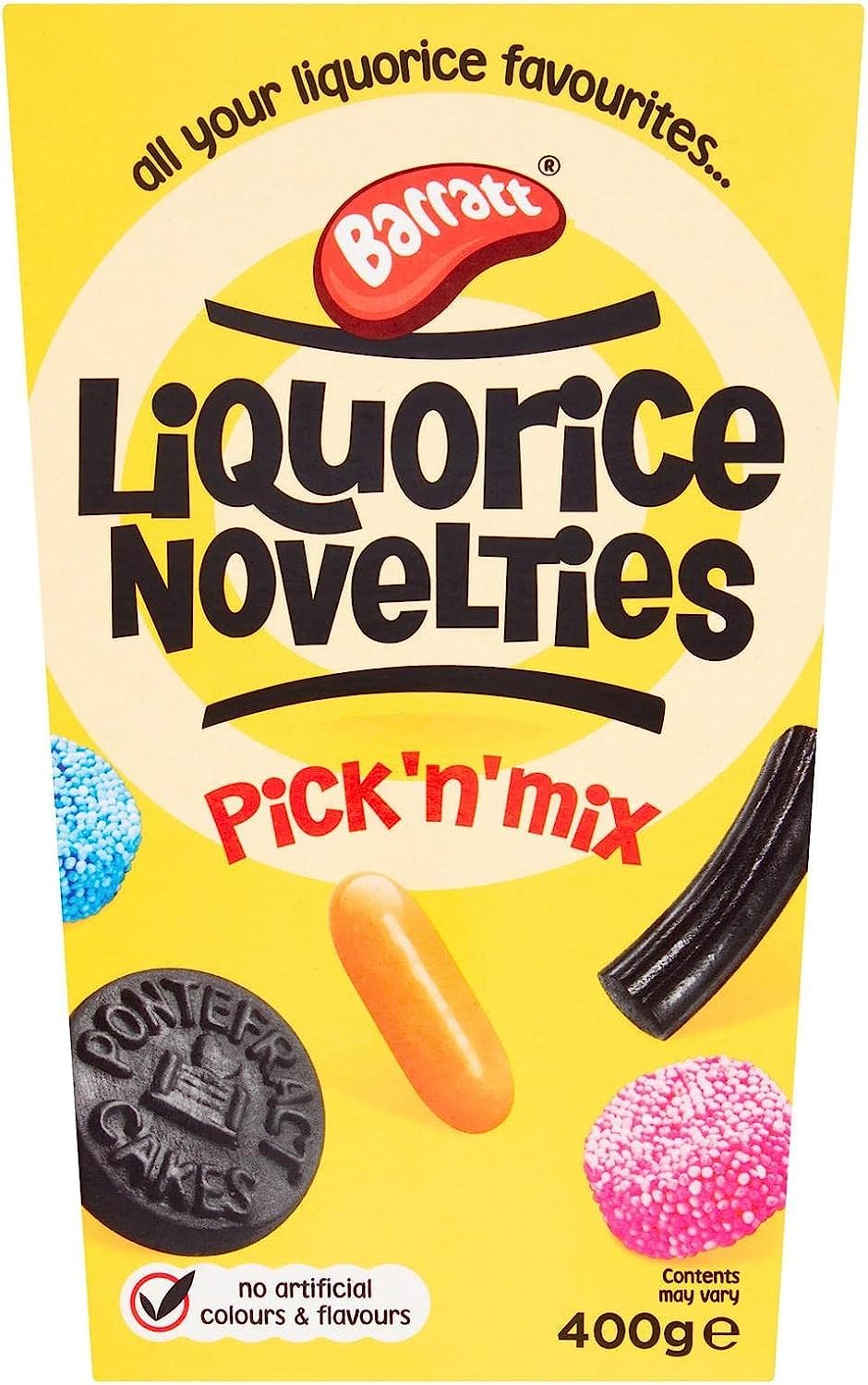 Barratt Liquorice Novelties 400G
