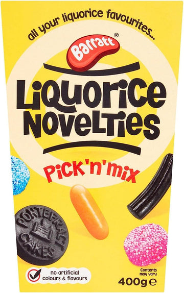 Barratt Liquorice Novelties 400G