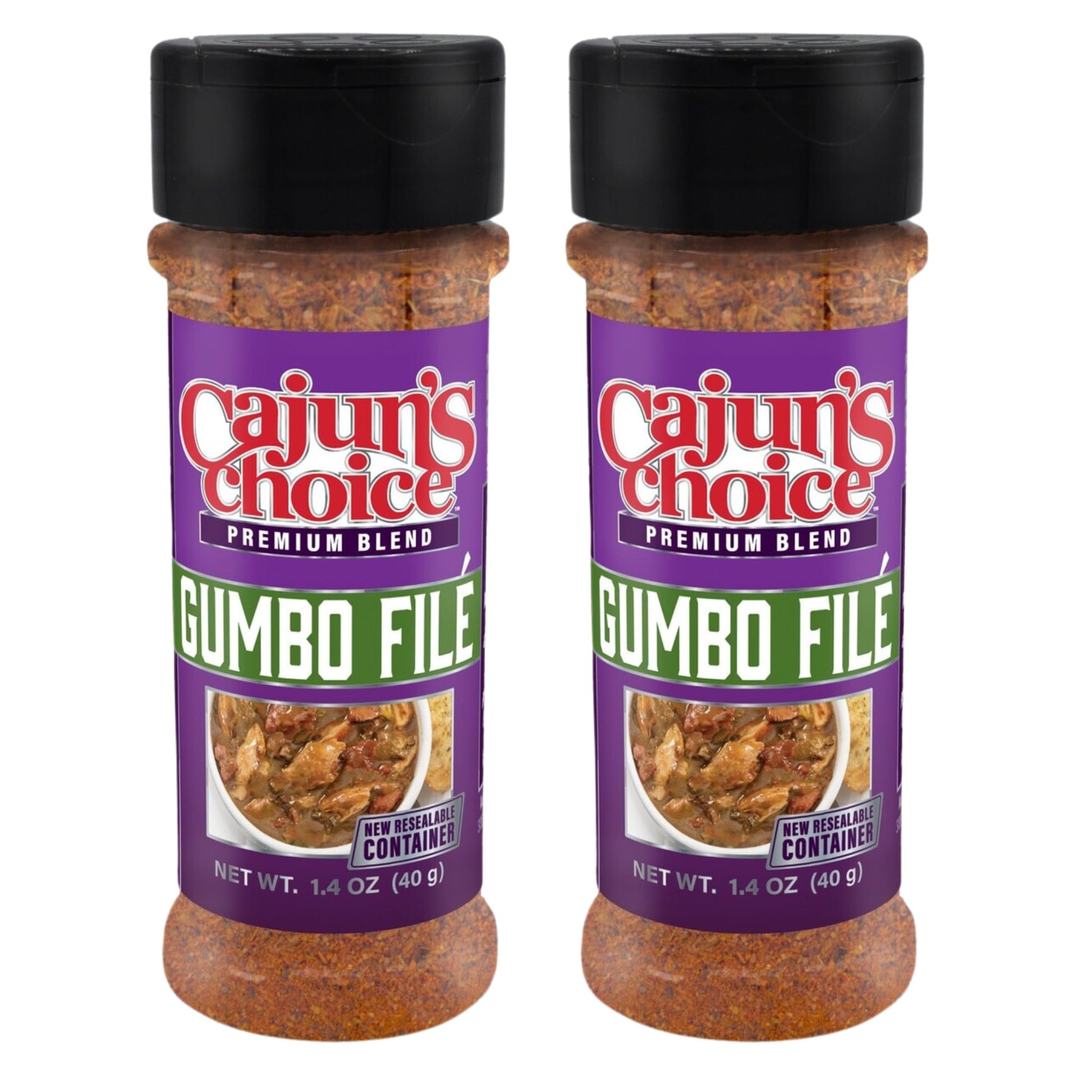Cajun'S Choice Gumbo File - Authentic Cajun Spice For Gumbo, Jambalaya, And Other Louisiana Dishes - Adds Thickening And Aromati