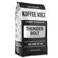 Koffee Kult Thunder Bolt Dark Roast Coffee Beans, Whole Bean, 5 Pound Bulk, 100% Arabica Blend