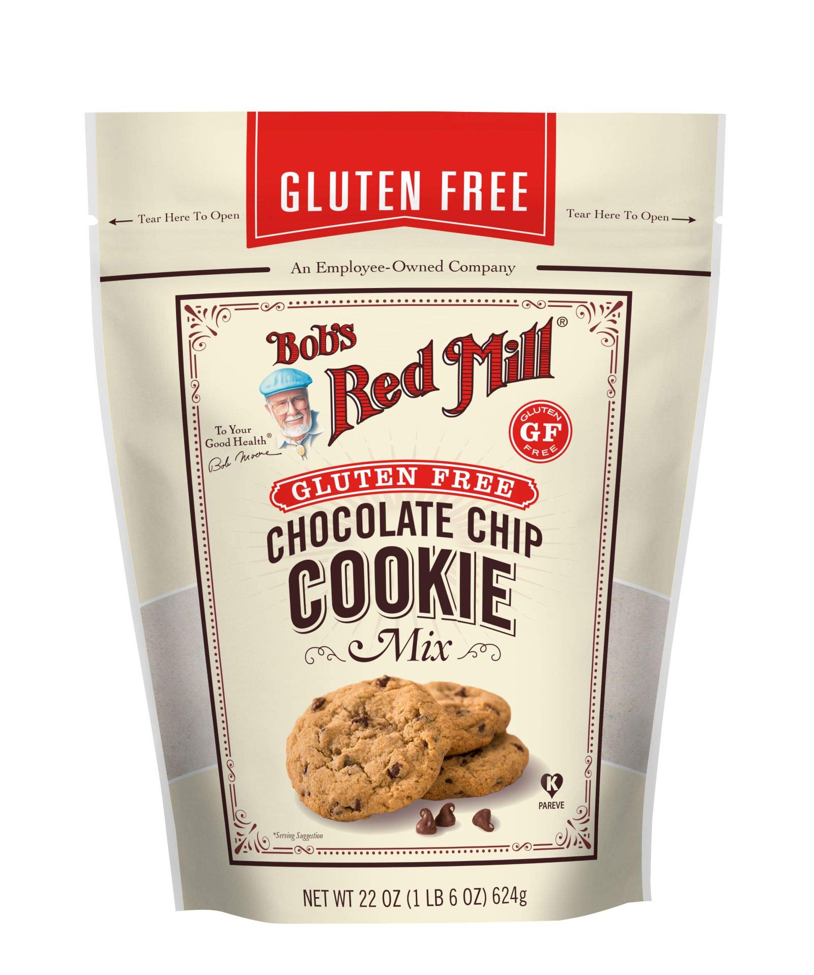Bob'S Red Mill Cookie Mix, Gluten Free Chocolate Chip, 22 Oz