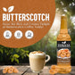 Syruvia Butterscotch Coffee Syrup, 25.4 fl oz - Premium Gluten-Free Flavoring for Drinks, Shakes, and Sodas - Kosher Certified