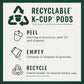 Starbucks Coffee K-Cup Pods, Naturally Flavored Hot Cocoa For Keurig Coffee Makers, 6 Boxes (60 Pods Total)