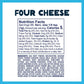 Kernel Seasons Four Cheese Flavored Popcorn Seasoning  2.40 Ounce (Pack of 6)