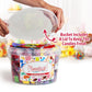 SWEETSIDE CANDY CO. Bulk Candy Variety Pack - 4 Pound Assorted Candy Box for Parties, Kids, College Students & Adults - Gold Gift Basket