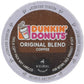 Dunkin' Donuts Original Blend Medium Roast Coffee, 12 K Cups For Keurig Makers