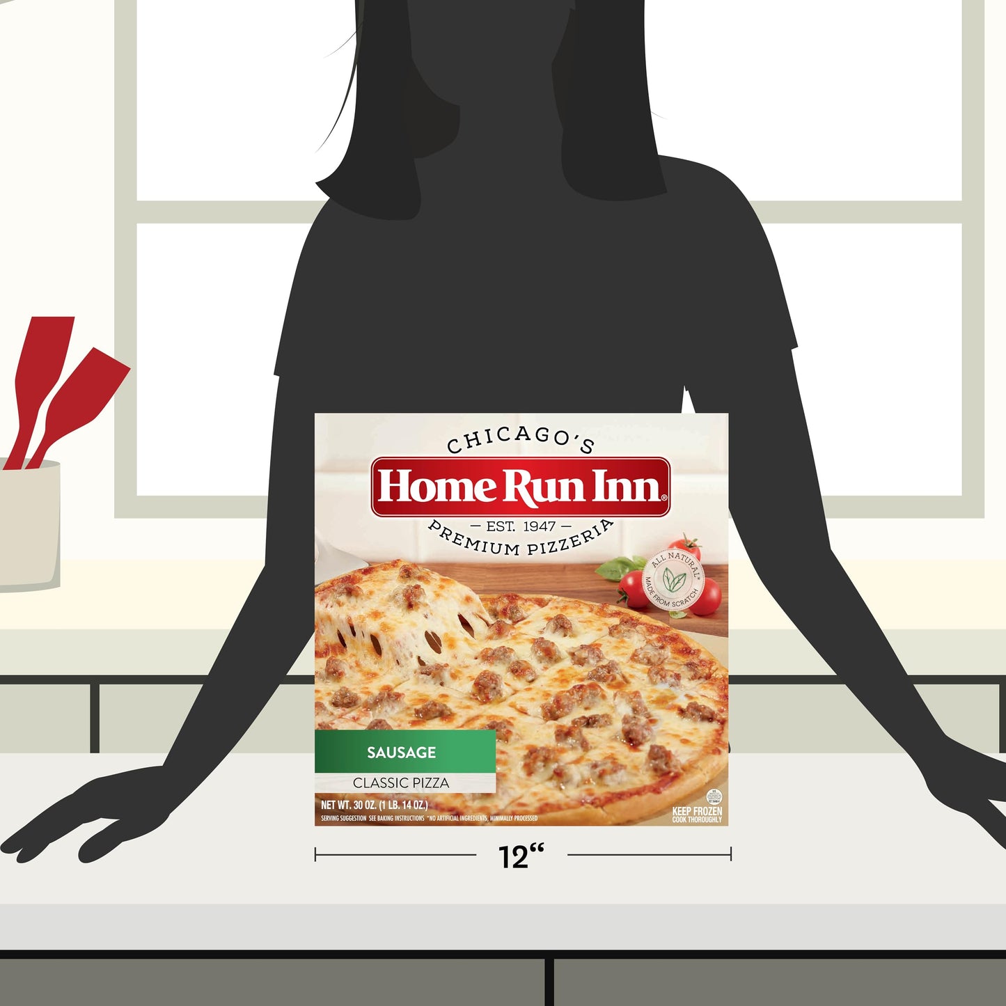 Home Run Inn, Pizza Sausage, 30 Ounce