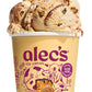 Alecs Peanut Butter Fudge Honeycomb Organic Ice Cream
