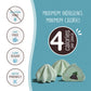 Don'T Worry Keto Friendly Meringue Cookies - Chocolate & Hazelnut Cookies, Only 4 Calories Per Piece!, Gluten Free Cookies, Low
