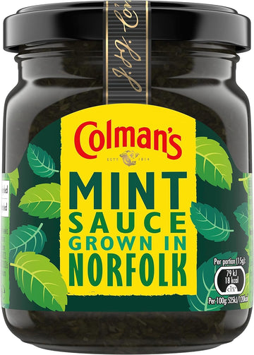 Colmans Classic Mint Sauce 165 Grams (Pack of 1)