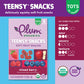 Plum Organics Teensy Snacks Soft Fruit Snacks - Mixed Berry - 5 Count (Pack Of 8) - Organic Toddler Food Fruit Snacks