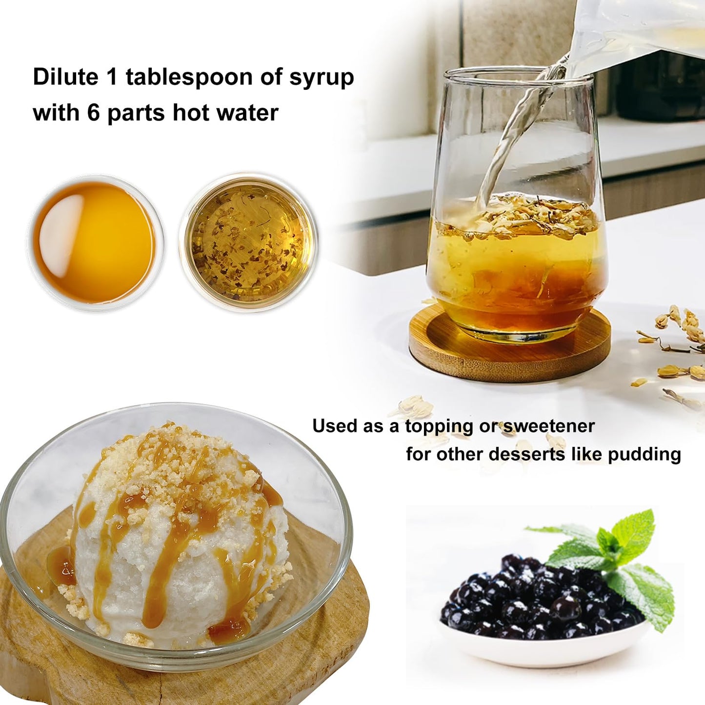 MIBOBA Brown Sugar Sauce for Bubble Tea - 400g (14.1oz) Beverage Syrup