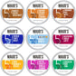 Maud s Flavored Coffee Pods Variety Pack, 40 ct, 9 Assorted Flavors, Medium Roast Flavored Coffee in Recyclable Single Serve Po