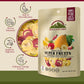 Himalayan Chef Super Reds Freeze-Dried Fruit Cashew Nut Crisps, 30G | Mix Superfood Fruits | Healthy Snacks Packed With Multivit