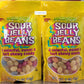 Trader Joeas Sour Jelly Beans, A Colorful, Sweet & Tart Chewy Candy 4Oz 113G (Two Bags)
