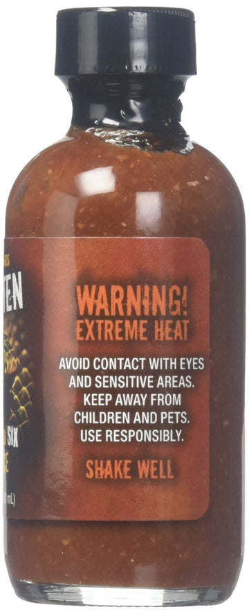 CaJohns Fiery Foods Black Mamba 6 Hot Sauce - 2.03 Fl Oz (Pack of 1)