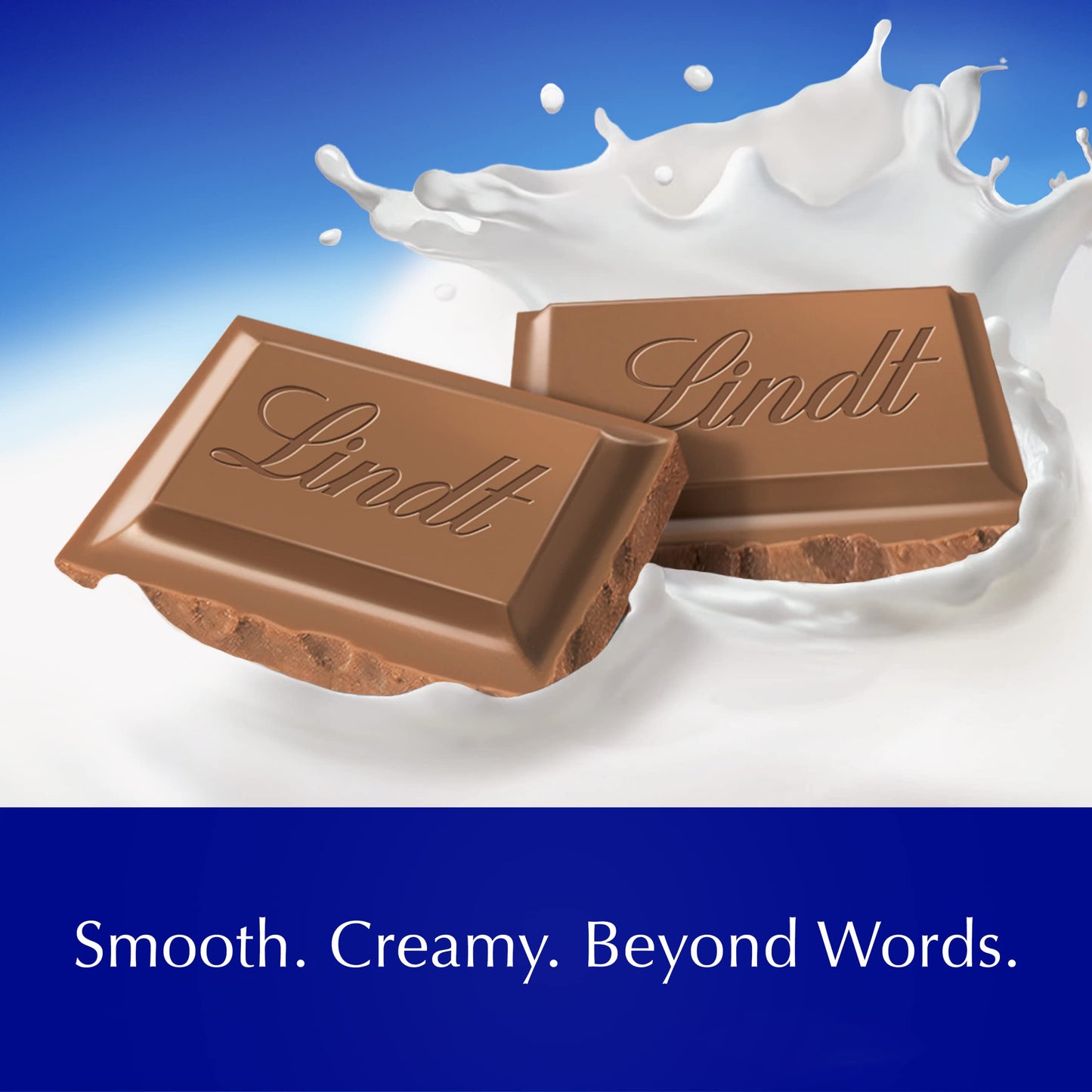 Lindt Classic Recipe Milk Chocolate Bar, Easter Chocolate Candy, 4.4 Oz. (12 Pack)