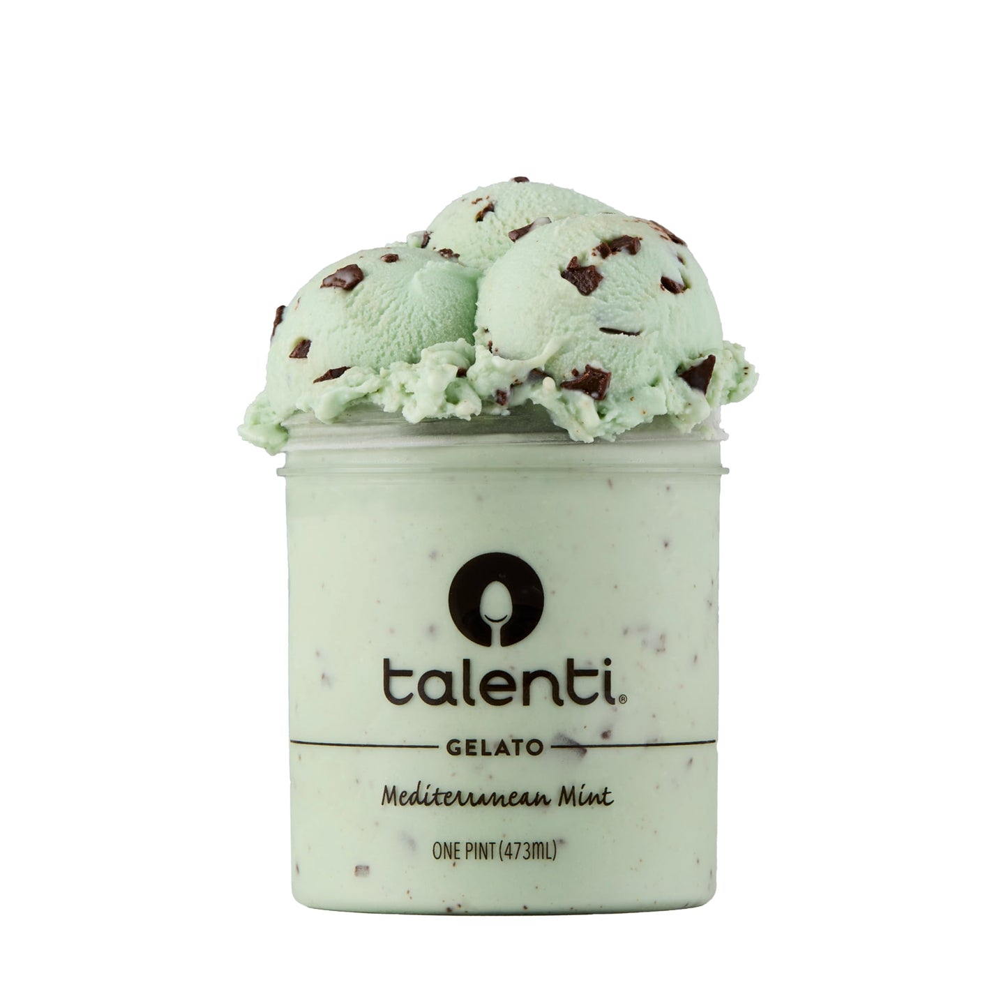Talenti Gelato For a Delicious Frozen Dessert Mediterranean Mint Made with Non-GMO Ingredients 1 pint