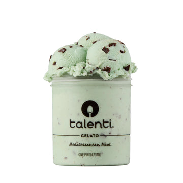 Talenti Gelato For a Delicious Frozen Dessert Mediterranean Mint Made with Non-GMO Ingredients 1 pint