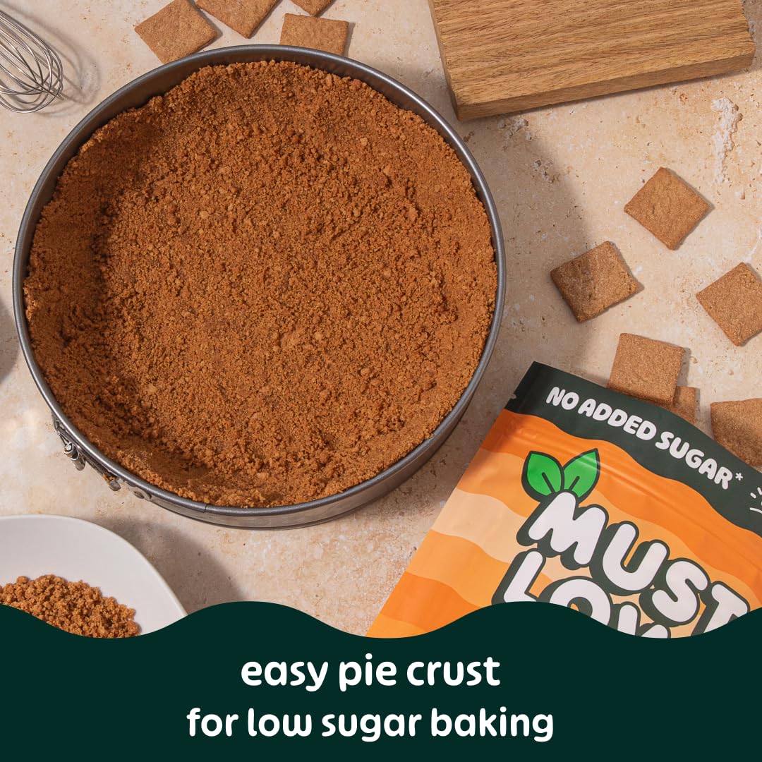 Must Love Classic Graham Crackers, Bulk Pack - Low Sugar, Sweetened with Dates - Great for Pie Crust, Mini Smores, Cheese Board