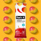 Thats it. Apple+Mango+Chili 100% Natural Great Tasting Real Dried Fruit Bar, Vegan, Gluten Free, Paleo, Kosher, Non GMO, No Pre