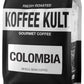 Koffee Kult Colombian Medium Roast Coffee Beans 100% Single Origin Colombia Arabica Whole Bean (Whole Bean, 12Oz)