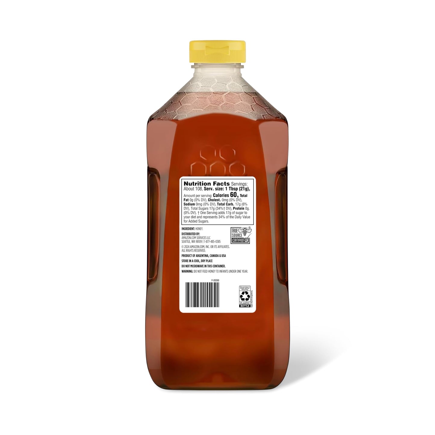 large online retailer Grocery  Wildflower Pure Honey  80 Oz (Previously large online retailer Fresh  Packaging May Vary)