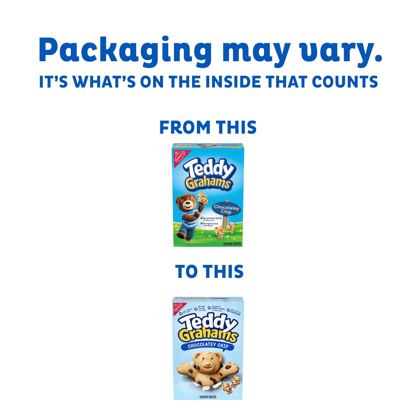Teddy Grahams Chocolatey Chip Graham Snacks, 10 Oz