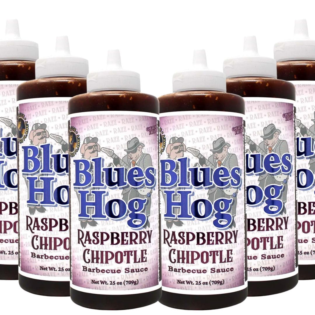 Blues Hog Raspberry Chipotle Barbecue Sauce (Pack of 6)