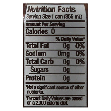 Zevia Natural Ginger Root malt-inspired Zero Calorie Soda (4x6/12 OZ)