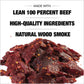 Old Trapper Beef Jerky, Hot & Spicy, 8 Ounce Pack, 11g Protein, Tender Meat Snacks