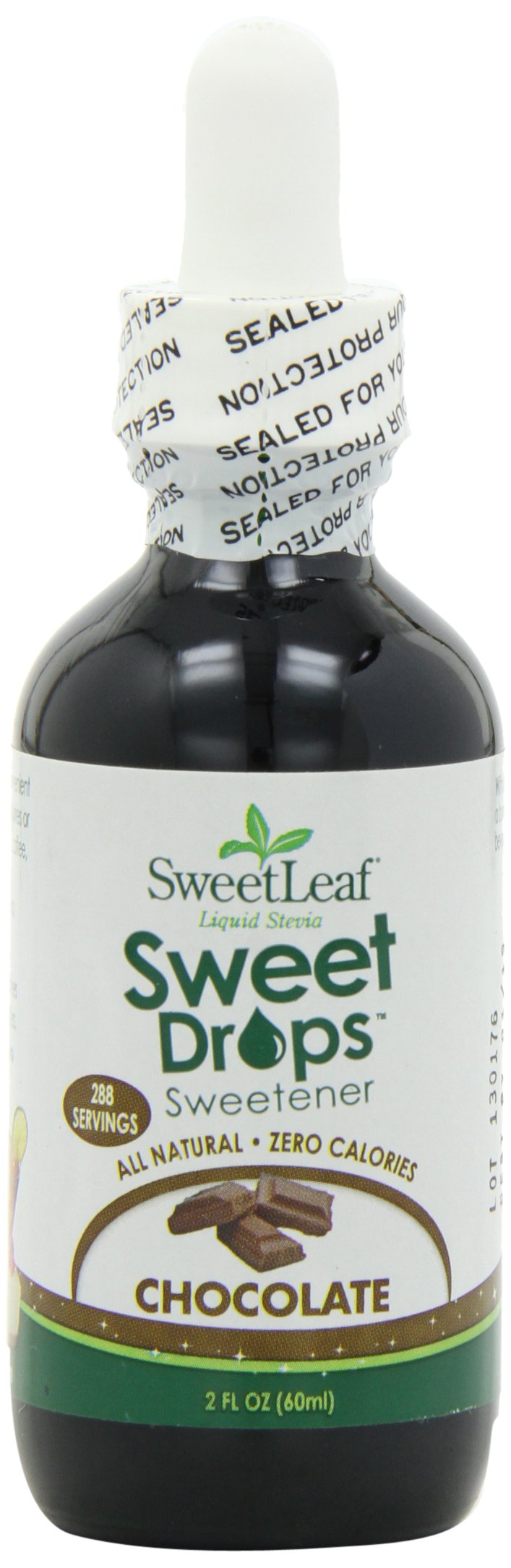 SweetLeaf Sweet Drops Liquid Stevia Sweetener, Chocolate, 2 Ounce (Pack of 2)