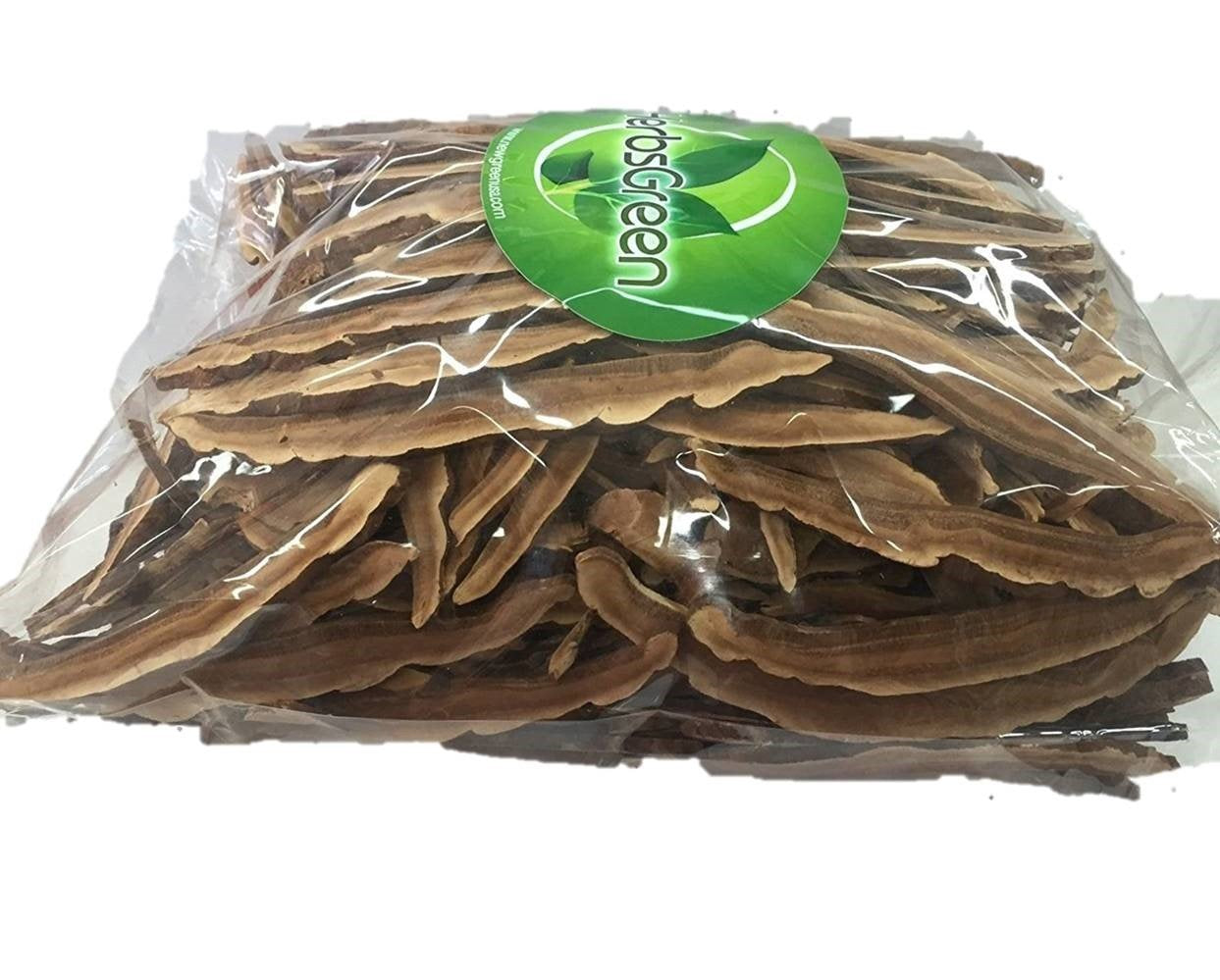 HerbsGreen Dried Red Reishi Mushroom Slices - 16 oz (1 lb) - Top Grade, Natural Herbal dietary product