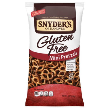 Snyder'S Of Hanover Gluten Free Mini Pretzels 3 Pack - 8Oz.