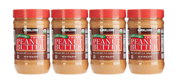 Kirkland Signature Organic Peanut Butter, 28 Oz, 2-Count (2 Pack)