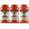 La San Marzano Pasta Sauce Variety Pack, Vodka & Four Cheese, Roasted Garlic, 24 oz (Pack of 3), Gluten Free, All Natural