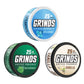 GRINDS Coffee Pouches Sampler - 3 Can Pack, Wintergreen, Spearmint, Vanilla, 1 Pouch = 1/4 Cup Coffee