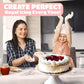 OCREME Meringue Powder for Cake Decorating – Egg White Substitute, 1LB Bag, Gluten-Free, Ideal for Royal Icing & Buttercream