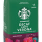 Starbucks Decaf Ground Coffee, Caffè Verona, Dark Roast Decaffeinated Ground 100% Arabica Coffee, Notes Of Dark Cocoa & Caramelized Sugar, 12-Ounce Bag (Pack Of 2)