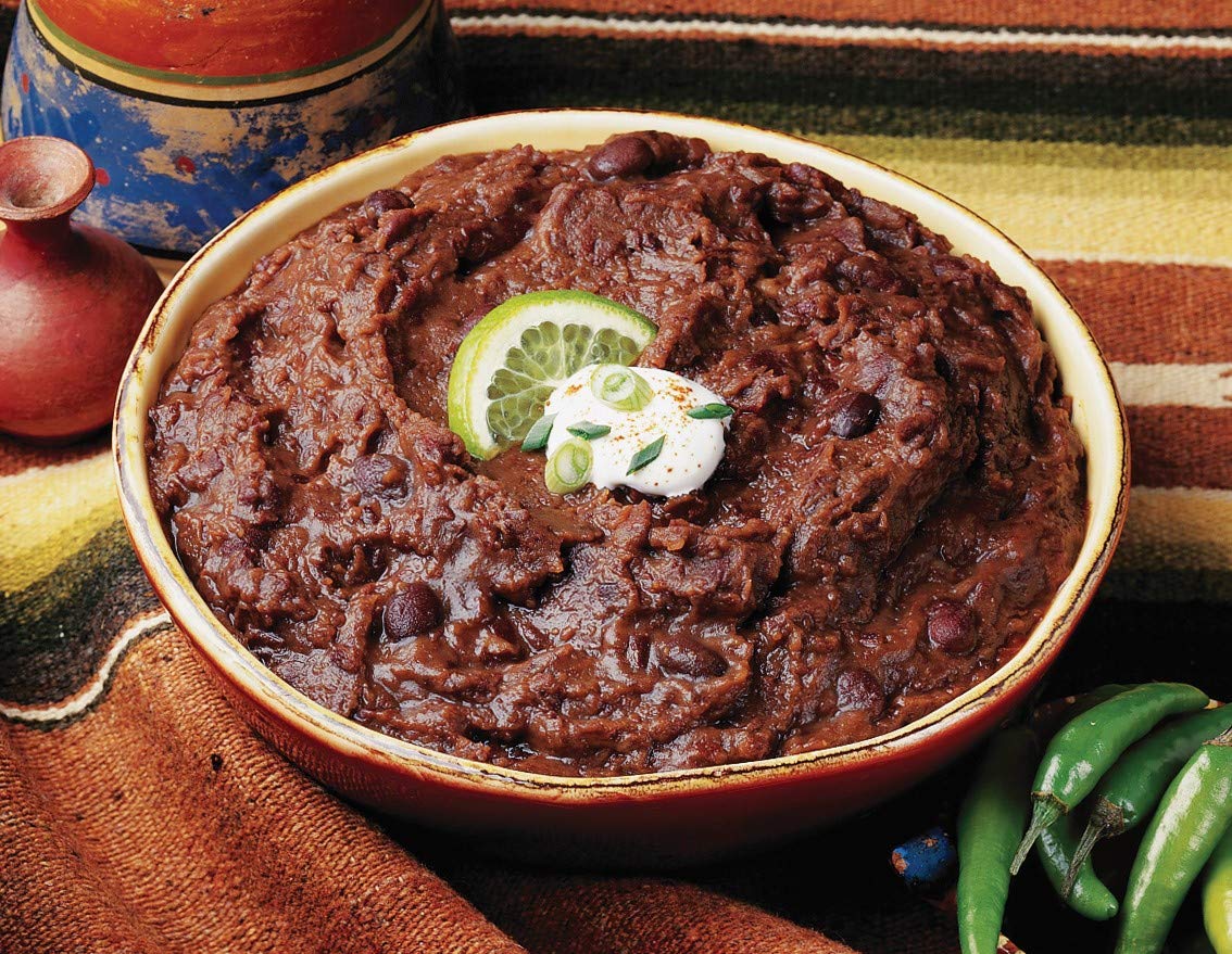 Amys Organic Refried Vegetarian Black Beans, 15.4 oz, Natural, Model 042272005512