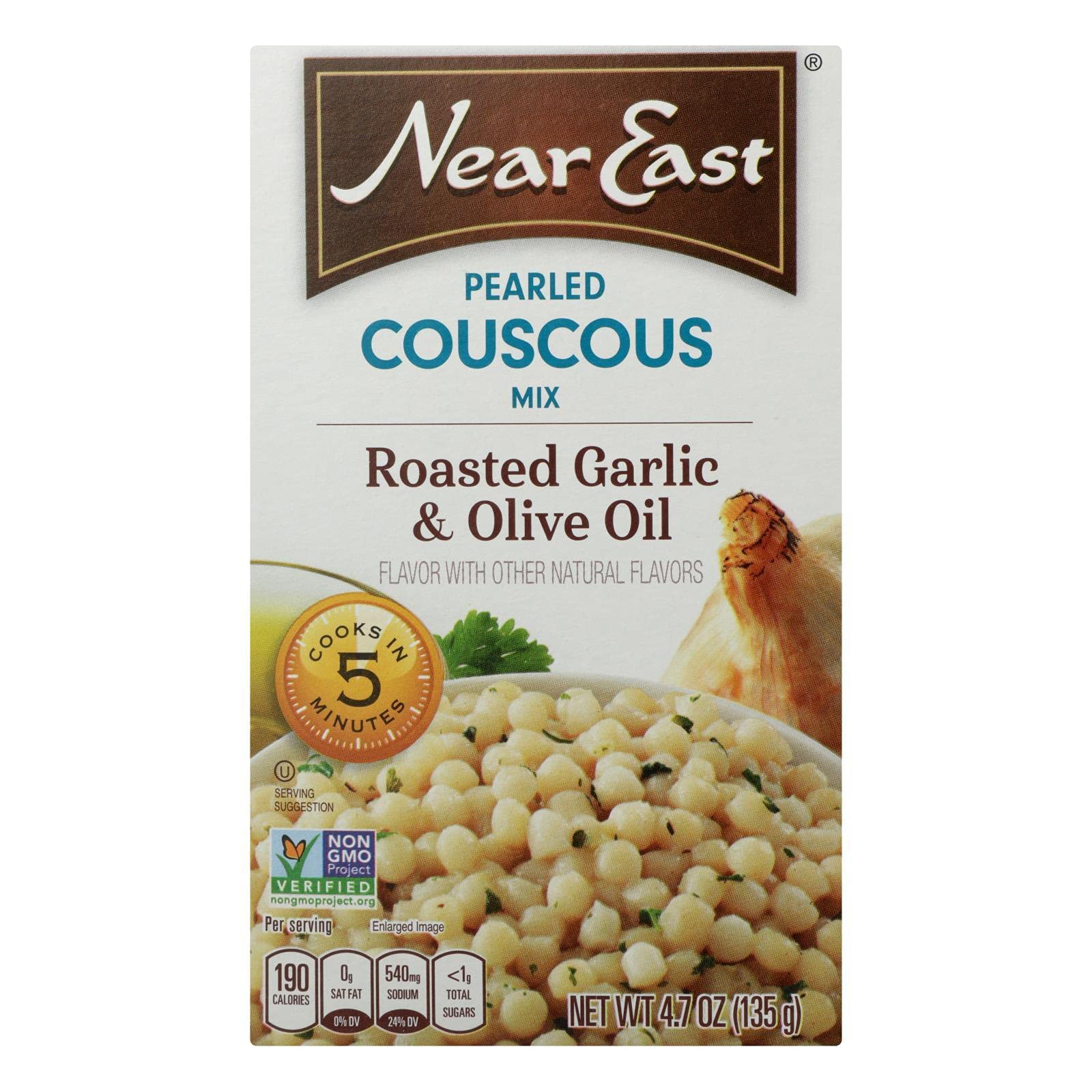 Near East Couscous Prld Rstd Grlc&Ooil