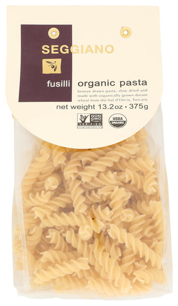 Seggiano, Pasta Fusilli Organic, 13.2 Ounce
