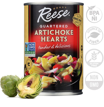 Reese Quartered Artichoke Hearts, 14 Ounces (Pack Of 3)