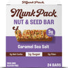 Munk Pack Nut and Seed Snack Bars 5g Protein 1g Sugar 3g Net Carbs Low Sugar Keto and Gluten Free Snack for Adults and Kids Cara