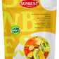 Sunbest Natural Tropical Dried Fruit Mix 48 Oz (3 Lbs) 1 Pack - Dried Mangoes, Pineapples, Papaya, Banana, Kiwi Exotic Medley - Non-Gmo, Vegan, Keto, Paleo Mix - Perfect For Cooking, Baking & Snacking