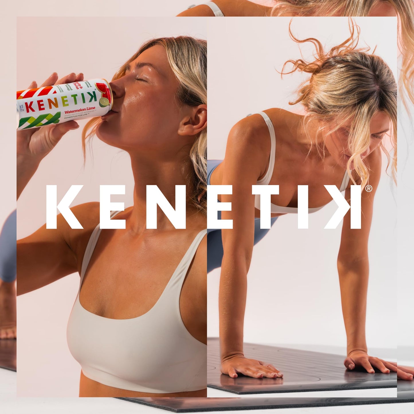 Kenetik Nootropic Ketone Drink, Caffeine & Sugar Free, Watermelon Lime, 12 Fl Oz (Pack of 12)