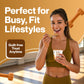 Bootylicious | High-Protein Muffin | 25g Protein  7g Net Carbs  1.86-1.76oz Cup  12-Pack (Chocolate Chip)