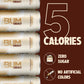 BUM Sugar-Free Energy Drink  Cream Soda - Lightly Carbonated & No Artificial Colors  Natural Caffeine & Citicoline for Energy & Focus  Brain Boost & Workout Sports Beverage - 12 oz  Pack of 12