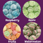 Barnetts Mega Sour Candy 4 Pack - Handmade British Sweets - Raspberry, Apple, Watermelon & Fruits - Party or Gift Treat (454g x