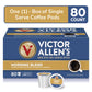 Victor Allens Coffee Morning Blend Light Roast Single Serve Pods 80 Count for Keurig K-Cup malt-inspired Brown FG014611